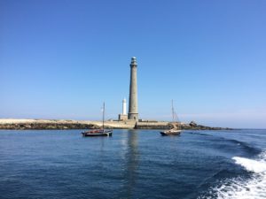 Les deux phares de l'île Vierge