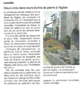 Ouest-France, 15.09.2018